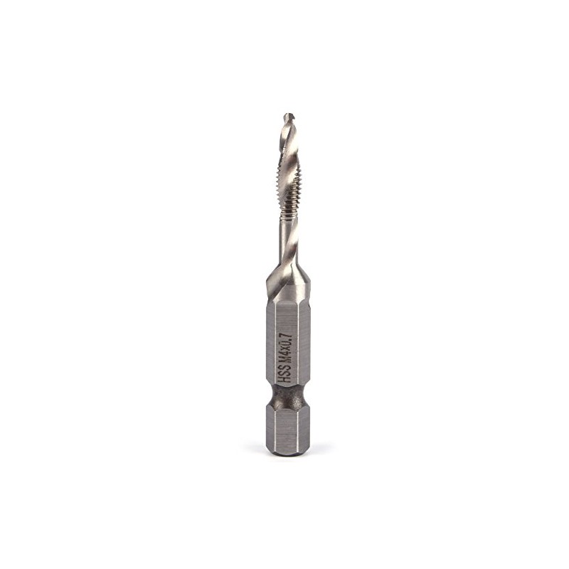 Akozon Drill and Tap Bit, M4 HSS Tap Drill Bit