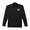 Cool Godfathers Club Emblem Design Father's Day Godfather Performance Quarter-Zip