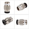 PC4-M10 Plug, PC4-M10 Connector, PC4-M10 Pneumatic Connector, PC4-M10 Pneumatic Connector,