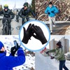 PVFZXS Male and Female Gloves, Men's Gloves, Bicycle Gloves, Winter
