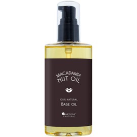 Macadamia Nuts Oil, 100% Natural, Additive-Free, Massage Oil, Botanical, Unscented, Face and Body, Multi-purpose, Body Oil, Carrier Oil, 3.4 fl oz (100 ml)
