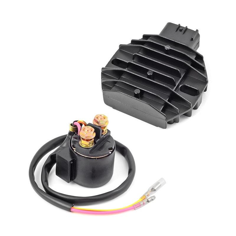 Voltage Regulator Rectifier & Starter Relay Solenoid for Honda Recon