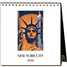 New York City 2026 Desk Calendar