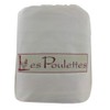 LES POULETTES - Fouta Beach Towel Turquoise Cotton and White