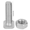 20 Set 22mm M6x22 Bolts and M6 Nut Aluminium Nuts