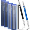 2 Pcs Welders Pencil with 48 PCS Round Refills Mechanical