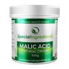 Special Ingredients Malic Acid Powder 100g Premium Quality - Vegan,
