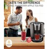 Organic Raspberry Apple Black Tea Pods for Keurig - Naturally