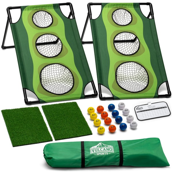 Par 1 Backyard Golf Cornhole Game, Golf Gifts for Men,