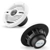 Clarion CMS-651-CWB 6.5-inch Coaxial Marine Speakers 30W RMS Power handling