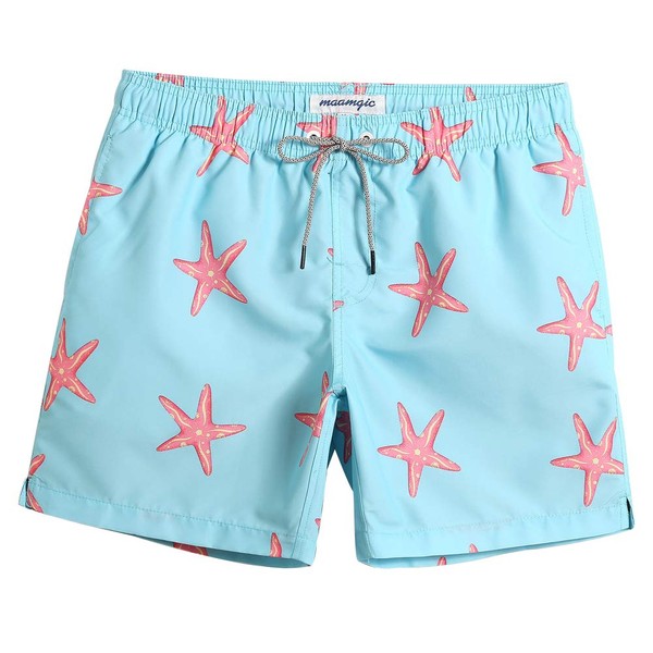 MaaMgic Swimming Trunks for Men and Boys, Swimming Shorts, Quick-Drying,