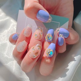 MunNail Gold Leaf Princess⭐️ - Round / MunNail 금박공주⭐️ - 라운드