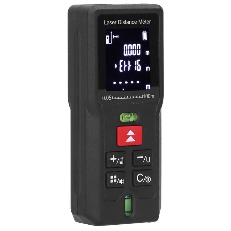 100M Hand‑Held Laser Rangefinder Portable Digital Distance Meter Measuring Tool