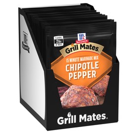McCormick Grill Mates Chipotle Pepper Marinade Mix, 1.13 oz (Pack of 12)
