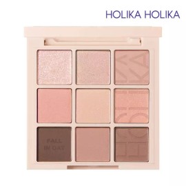 Holika Holika 마이페이브 무드 아이 팔레트 12 폴인오트 My Fave Mood Eye Palette 12 Fall in Oat
