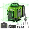 16 Lines Green Laser Level Kit -4x360° 4D Self-Leveling Cross