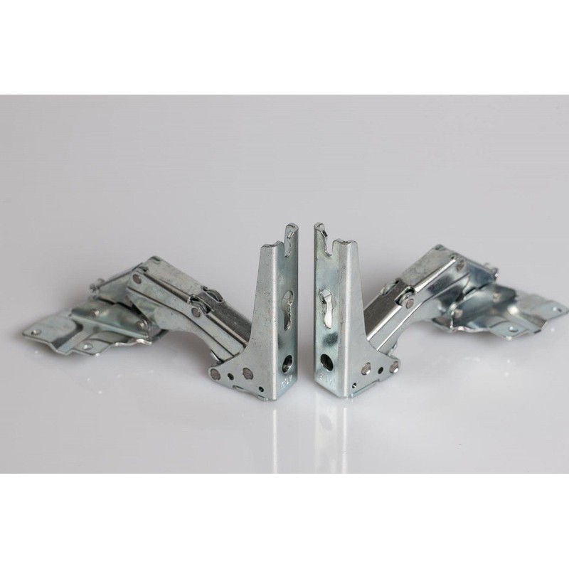 Bosch Fridge Freezer Integrated Door Hinge Pair (Top Left, Bottom