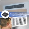 PATIKIL 6x6 Inch Plastic Ventilation Grille, Adjustable Outlet Air Vent