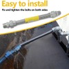 BAY Direct UPGRADED Stainless Steel 3/4" Fuel Line Flex Compatible