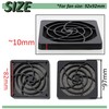 Aerzetix: 2 x PC Computer Cooling Fan, Protection Grills 92x92