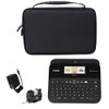 Mchoi Estuche rígido portátil para rotuladora Brother P-Touch PTD600/D610BT conectada,