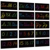 YIYDONG 15 Pieces Cursive Alphabet Line Bulletin Board Set Alphabet