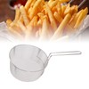 Frying Basket Stainless Steel Long Handle Reusable Rust Resistant Fry