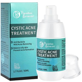Cystic Acne Spot Treatment, Hormonal Acne Treatment for Face，Back and Body, with Salicylic Acid and Tea Tree Oil - Specification: 1 Bottle
