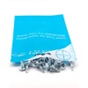 IMScrews 200pcs #8 x 1/2" Self Drilling Truss Head Screws