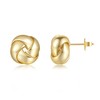 varger 14K Gold Stud Earring for Women Gold Studs Earrings