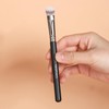 TEOYALL Under-Eye Concealer Brush, Small Flat Angled Synthetic Bristles Flawless