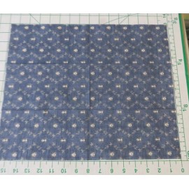 The Prairie THREE DECORATIVE  HOSTESS NAPKINS for DECOUPAGE "Bees of Navy Background"