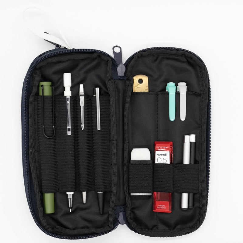 Luddite Carrying Case, Radiite Resonate Pen Case, Navy