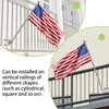 No-Drill 316 Stainless Steel Flagpole Holder – Ideal for Balcony