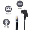 TPFNet 6 m Modular Cable TAE-N Plug to RJ11 Plug