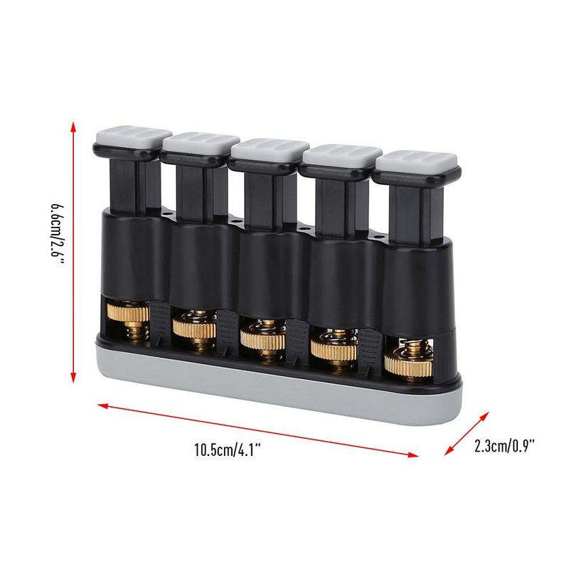 Finger Exerciser, Variable Grip Trainer for Piano and Guitar, Hand