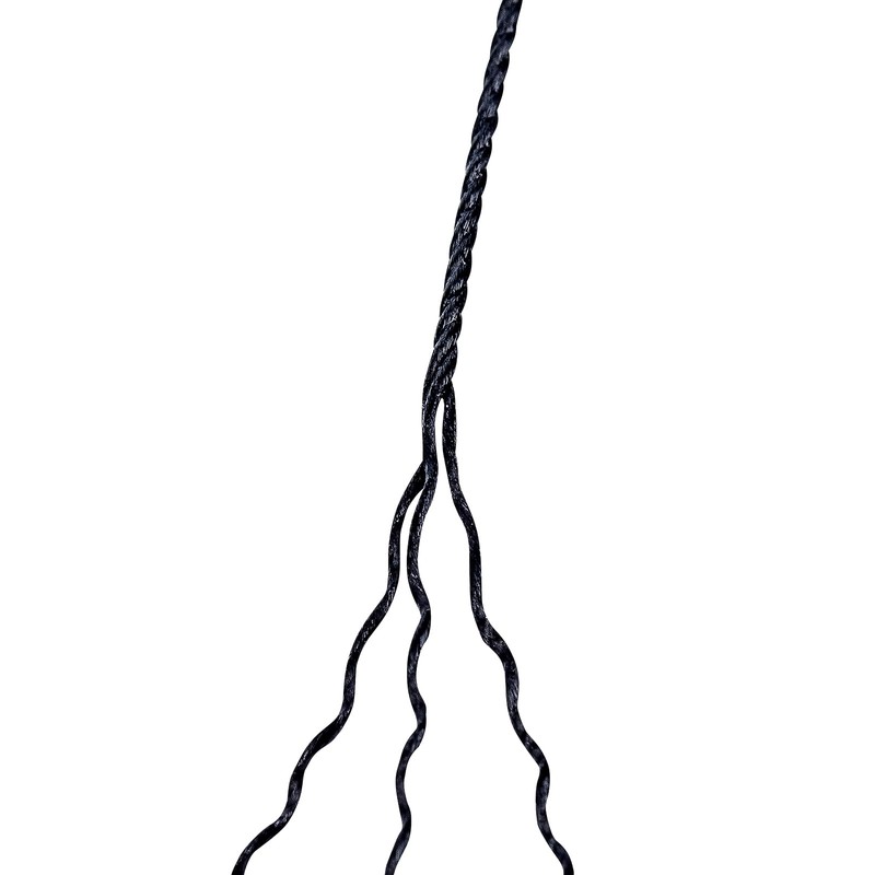 HONGDA Tarred Bank Line Twine, 1920 Feet Nylon Twine #9