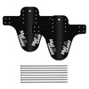 jiyuan 2 pieces Mud Guard Front or Rear Compatible, Downhill