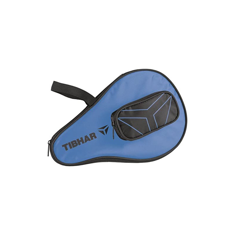 Tibhar Table Tennis Bat Case T Logo with Ball Compartment