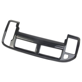 Fewshaw Carbon Fiber Center Console Dashboard Air Conditioner AC Vent Navigation Cover Trim for 2021-2023 Chevy Tahoe Suburban for 2021-2023 GMC Yukon