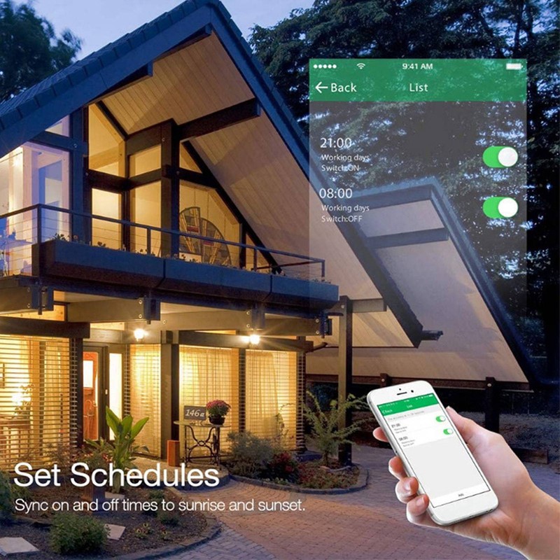 3 Gang Smart WiFi Light Switch Panel Touchable Wireless APP