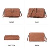 SENDEFN Wallet Purses for Women Small Leather Crossbody Clutch Women