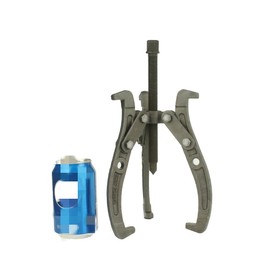 MANNIFEN 8" Gear Puller,3 Jaw Puller for Pulley Gear Bearing Flywheel Removal,2 Jaw / 3 Jaw Puller with Reversible Jaws, Bearing Puller Suitable for Automotive Repair and Industrial Maintenance