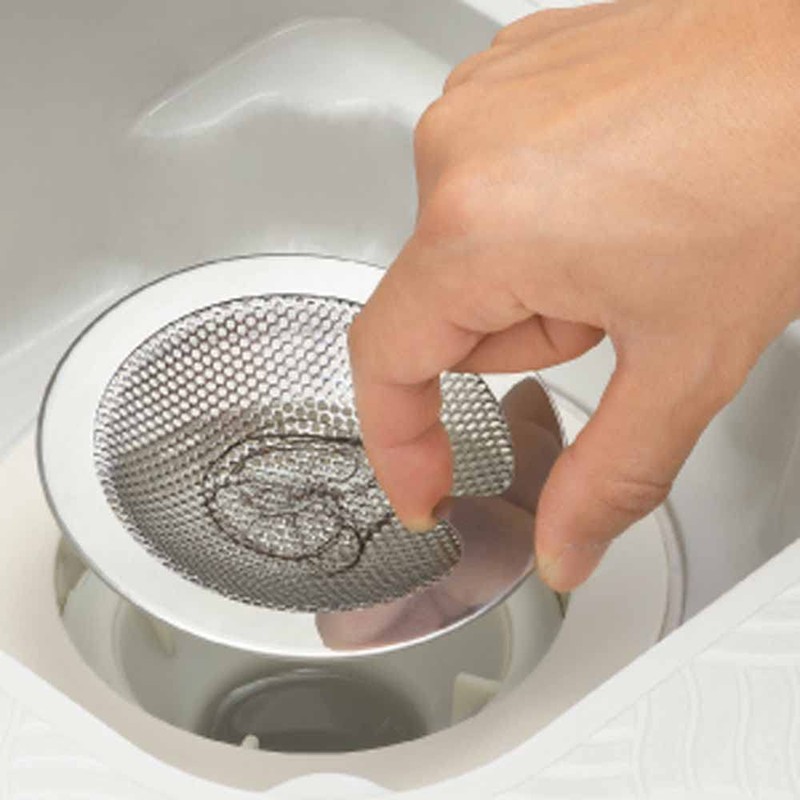 Yoshikawa 2014067 Garbage Trap, Drain Outlet, Inner Diameter: 3.1 inches