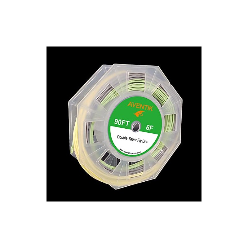 AventikTouch Double Taper Fly Line Long Taped Delicate Presentation Fly