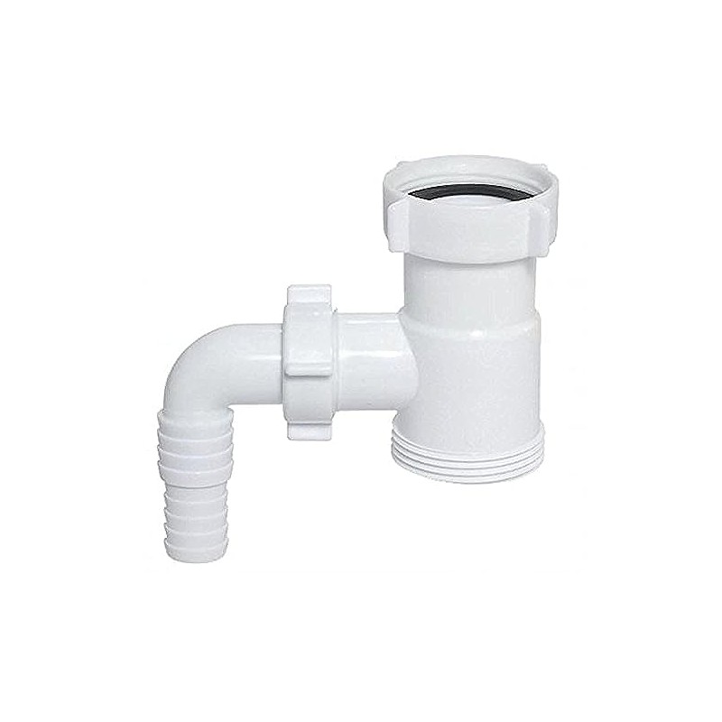 Drain Waste Trap Pipe Extension Connector 1 1/2" BSP with
