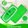 AmaVins 8-Pack Reusable Microfiber Mop Pads for 10-12" Mops