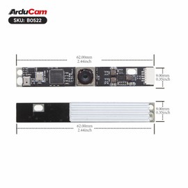 Arducam 16MP Autofocus USB Camera, USB2.0 Mini UVC Lightburn Camera, USB Security PC Camera Module, Laser Engraver Webcam for Windows, Linux, Android, and Mac OS