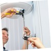 SHINEOFI 2pcs Trim Flange Cover for Water Heater Hole Shower