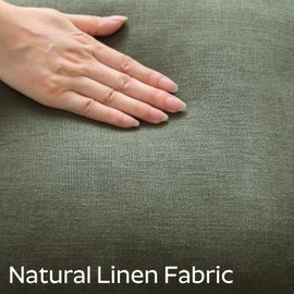 Sungeek Set of 2 Ramie Cushion Covers, Decorative Farmhouse Decorative Cushion Covers, Boho Accent Cushion Cover, Decorative Cushion, Couch Cushion, Decorative Cover for Sofa, Bedroom, Living Room